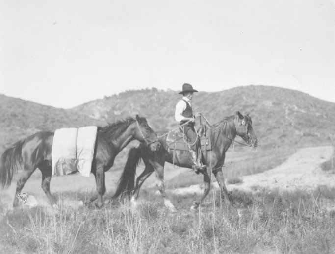 Artist on Horseback #1