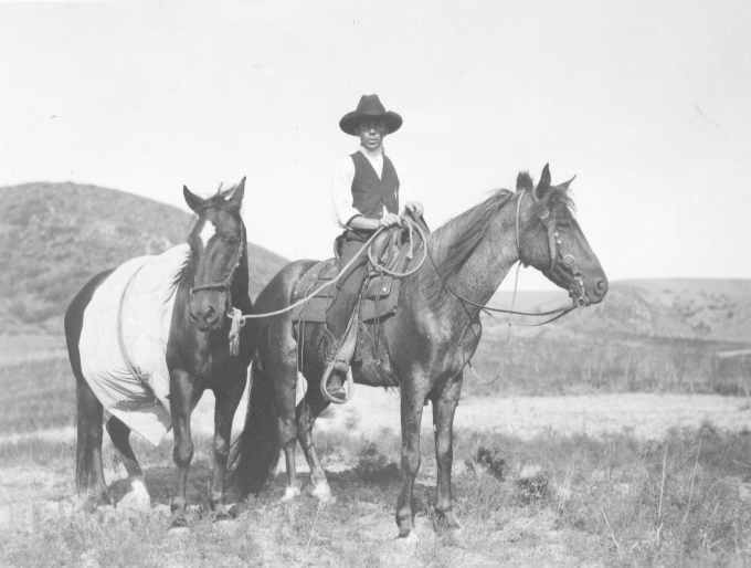 Artist on Horseback #2