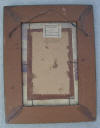 Pueblo Scene Back of Canvas